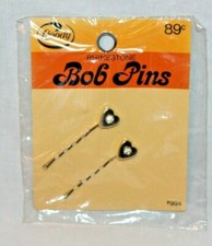 NEW IN PACKAGE VINTAGE 1975 GOODY ARROWS BOB PINS HEART