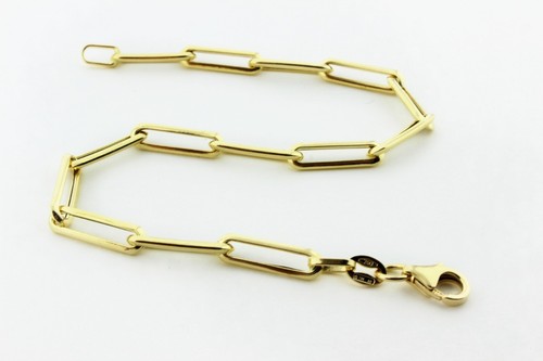 18kt Gold Kettenarmband. 750/1000 Zwangsmodell cm.19 Gewicht Gr.2,30 - Bild 4 von 9