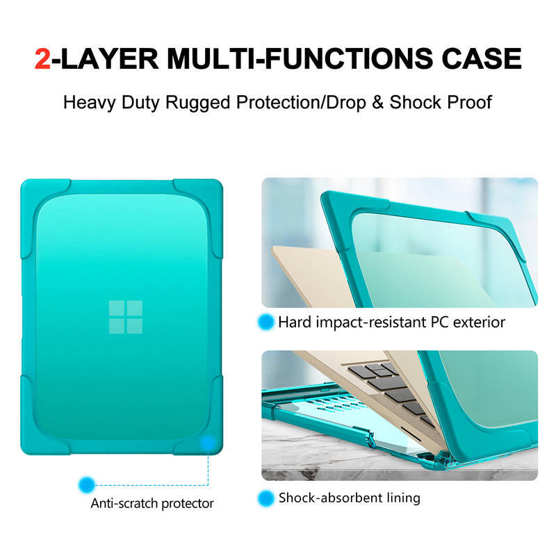 Hard Stand Case Cover Flip Shell For Microsoft Surface Laptop 3 4