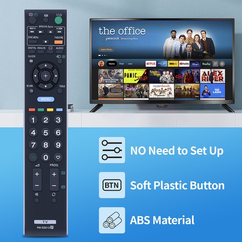 RM-ED013 Fernbedienung für Sony Bravia TV KDL-19L4000 KDL-26E4000 - Picture 3 of 7