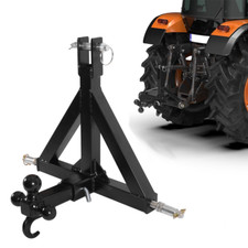 3 Point 2 Trailer Hitch Receiver And Ball Hitch With Hook For Kubota John Deer