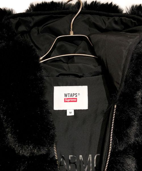 Supreme WTAPS Faux Fur Hooded Jacket Size Medium Black FW21 Supreme WTAPS Faux Fur Hooded Jacket Size Medium Black FW21