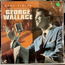 Sealed New George Wallace Laserdisc 1997 Gary Sinise