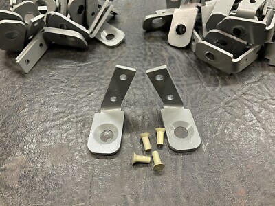AirCooled Karmann Ghia Quarter Window Post Brackets   59-74 Prt#  VRD620