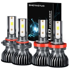 4x LED Headlights High Low Beam Bulbs Combo Kit For Toyota Highlander 2011-2019