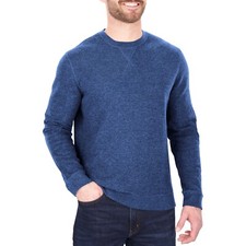 Member's Mark Men's Crewneck Pullover Size S Blue Indigo