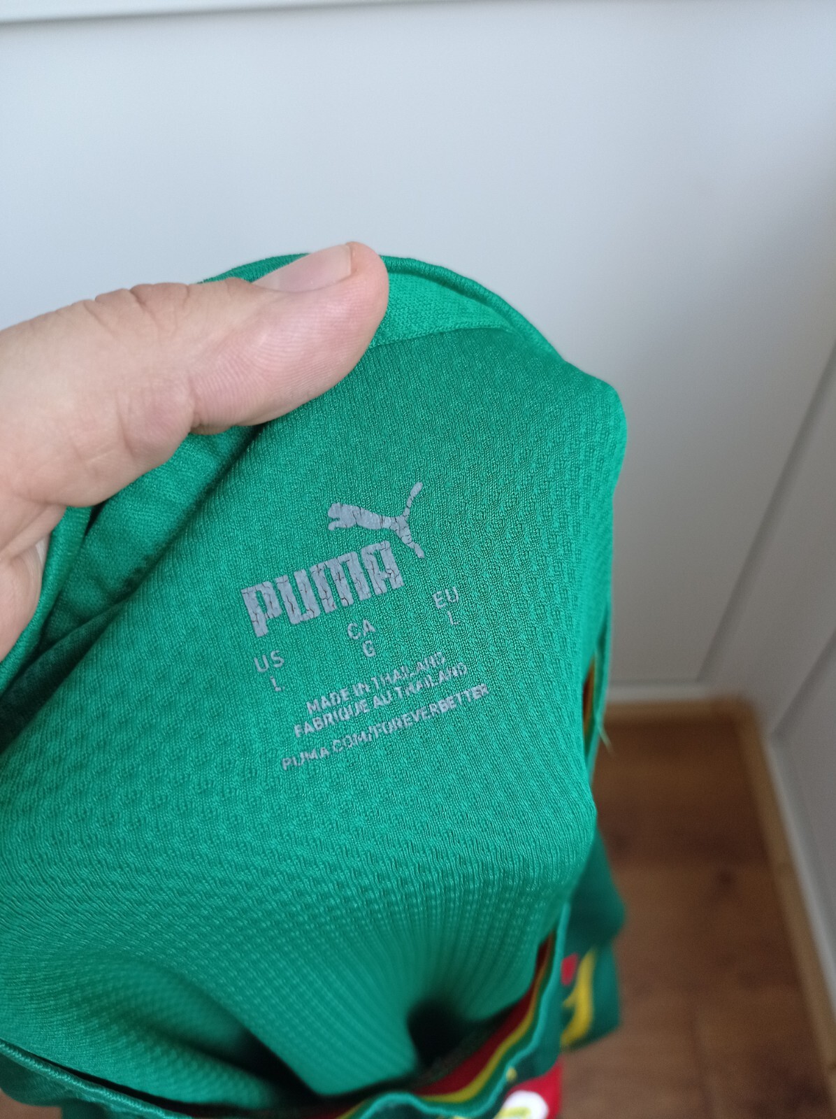 Senegal  Home Football Shirt Soccer Jersey Size L Adult thumbnail 5