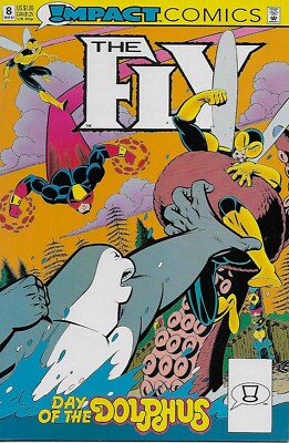 The Fly No.8 / 1992 The Comet / Len Strazewski & Mike Parobeck