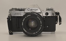 Cannon AE-1 with 50mm Lens and Manual UNTESTED 