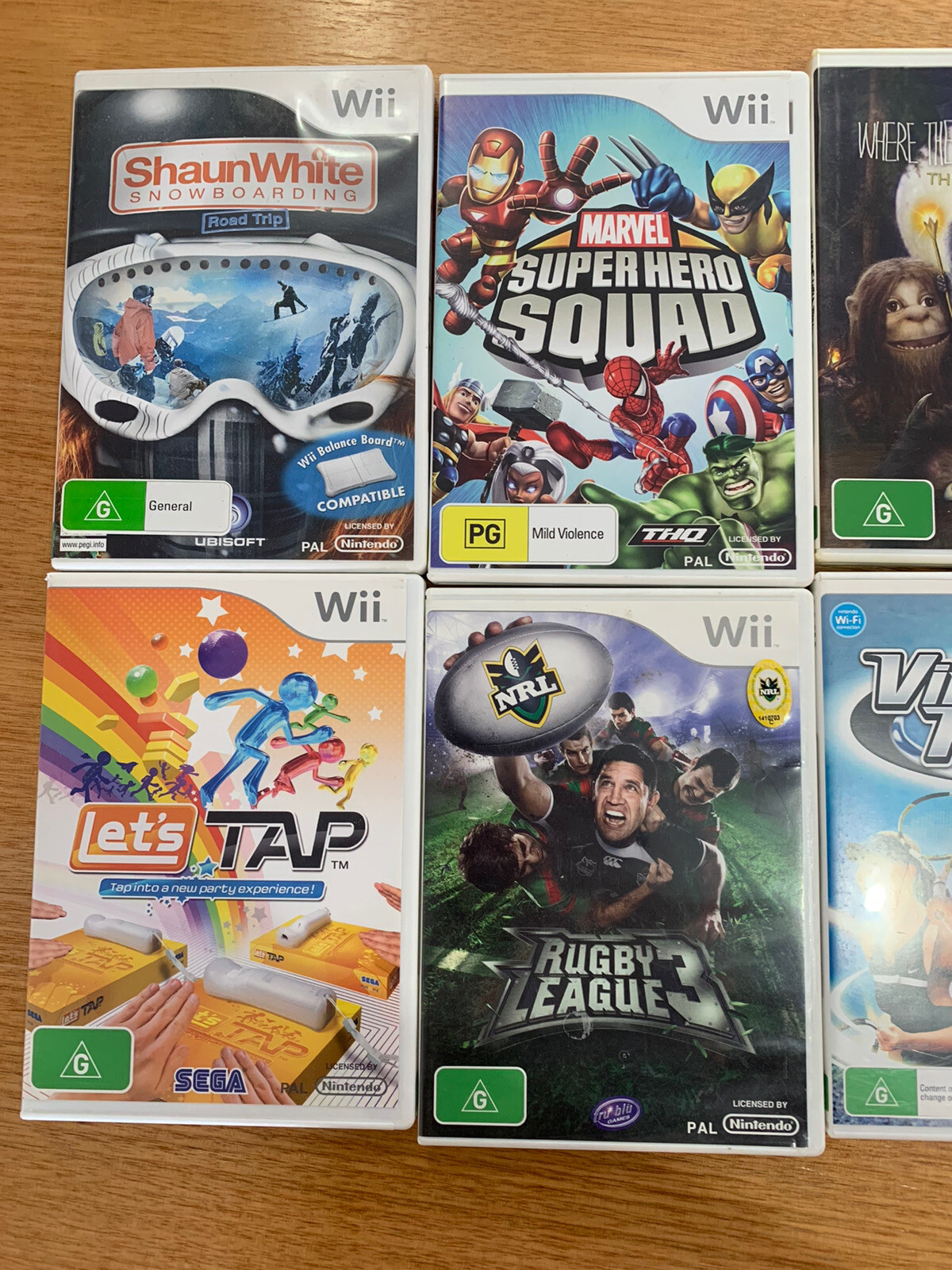 Wii Games Bundle X 7 eBay