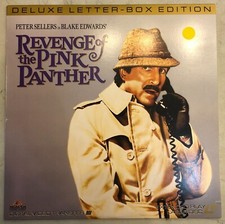 REVENGE OF THE PINK PANTHER Laserdisc LD WIDESCREEN FORMAT Letterbox