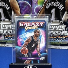 2023 Topps Chrome Cosmic Basketball Tony Parker Galaxy Greats #GG-12