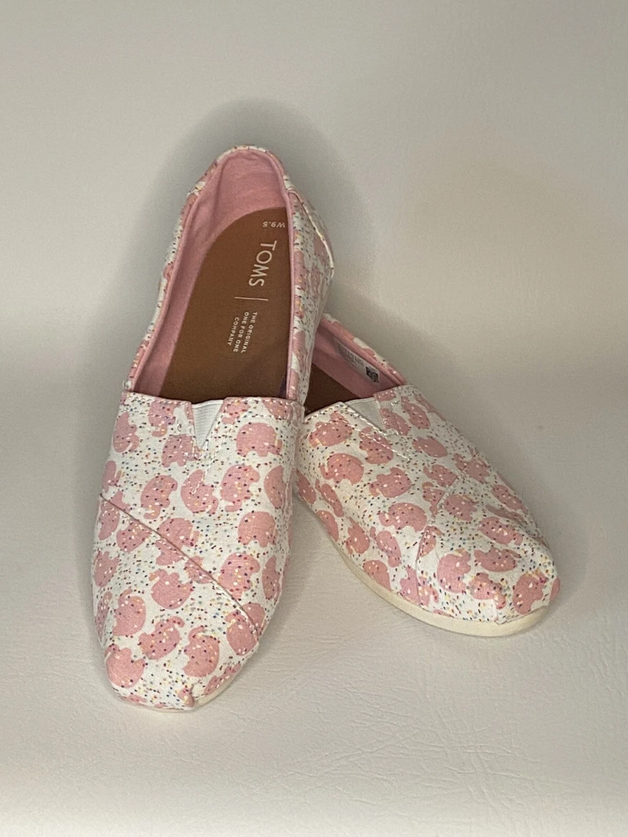 Pink toms shoes store