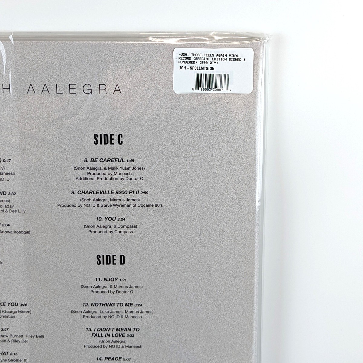 SNOH AALEGRA Ugh, Those Feels Again LE 194/500 SIGNED & NUMBERED