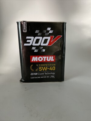 2L MOTUL 300V Competition 5W-40 Motor Oil 2 Liters