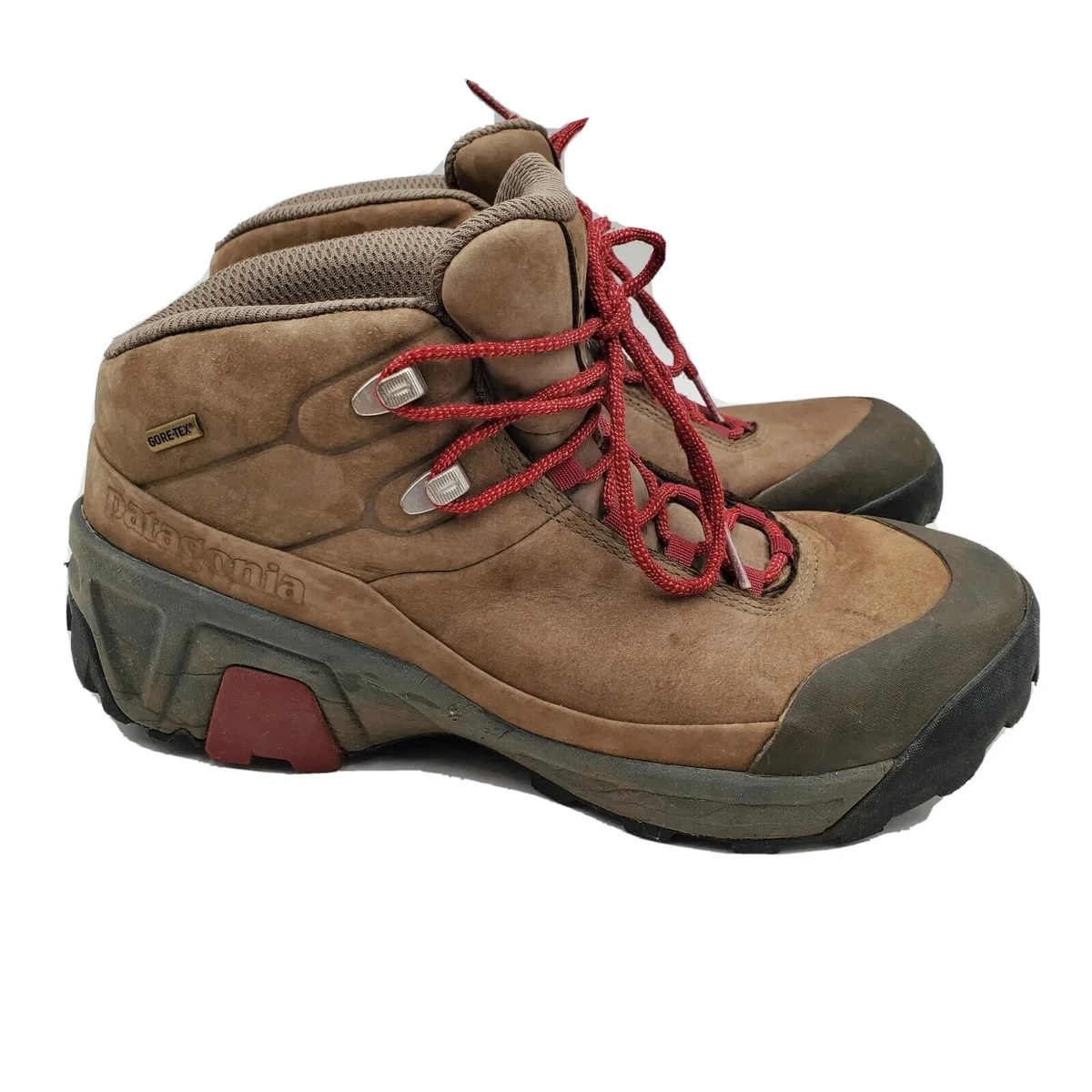 Patagonia P26 Mid Gore Tex Henna Brown Hiking Boots Women s Size 9.5