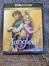 Disney Tangled (4K Ultra HD + Blu-Ray + Digital, 2010) New Sealed
