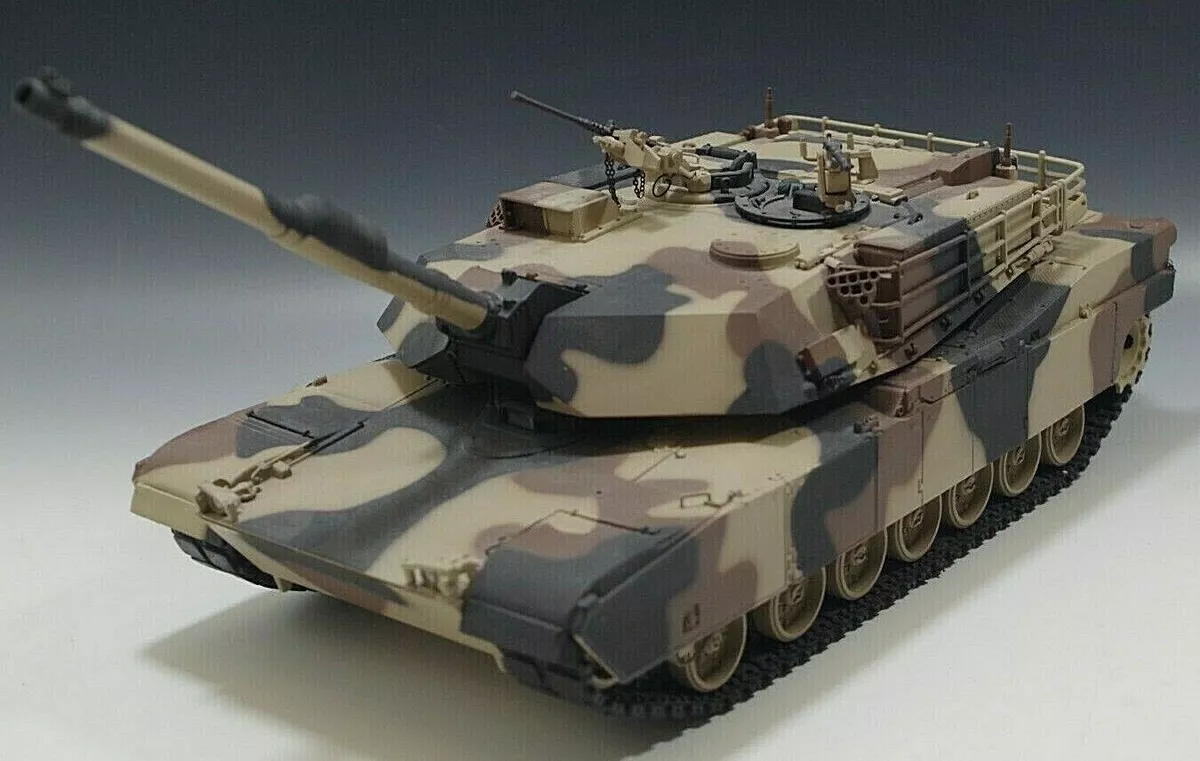 FRANKLIN MINT THE M1A1 ABRAMS TANK U.S. MILITARY DIE CAST 1 24