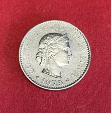 M42 – moneta Szwajcaria HELVETICA 1975 5 rapów 