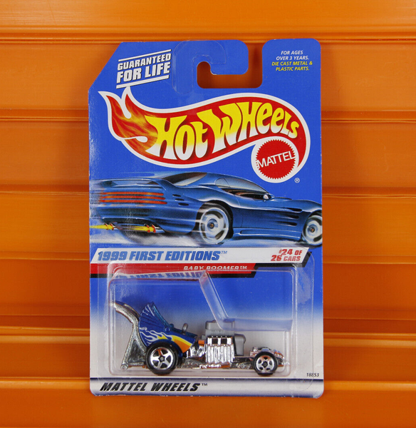 Hot Wheels - 1999 - Baby Boomer - First Editions 24/26 - Bluecard Collector #680-image