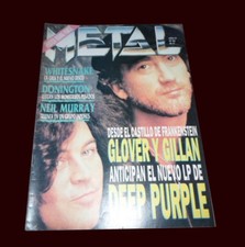 DEEP PURPLE Ian Gillan & Roger Glover Metal Magazine # 98 Argentina