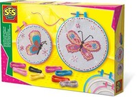 Ses Stickset Schmetterlinge