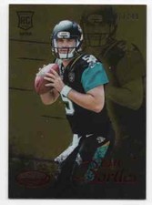 2014 PANINI CERTIFIED ROOKIE RETRO RED PARALLEL BLAKE BORTLES INSERT #D /249 JAG