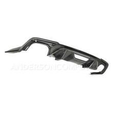 18-19 Ford Mustang Type-OE Anderson Carbon Fiber Rear Diffuser AC-RL18FDMU-AO