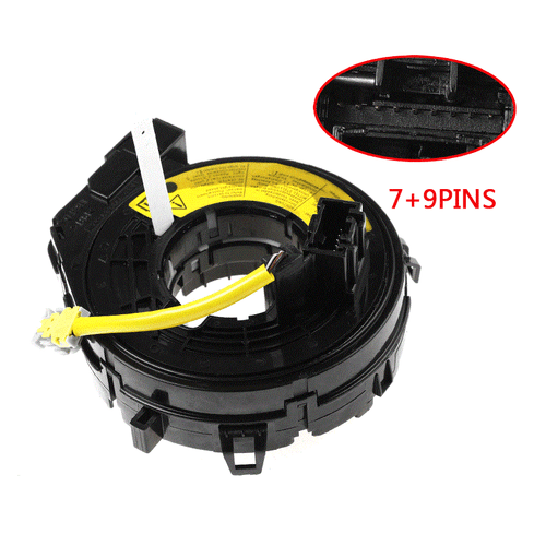 Resorte de reloj con cable espiral Squib AB3914A664AC para 11-16 Ford Ranger TKE 2.2 TDCi - Imagen 3 de 5
