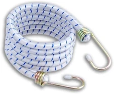 72" Bungee Cord - Galvanized Hooks: 1/2" Diameter Strap Illinois Industrial Tool