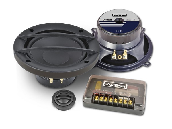 Axton ATC25 | 13Cm 2-Wege Lautsprecher Kompo System 130Mm Auto Boxen Set PKW KFZ-image