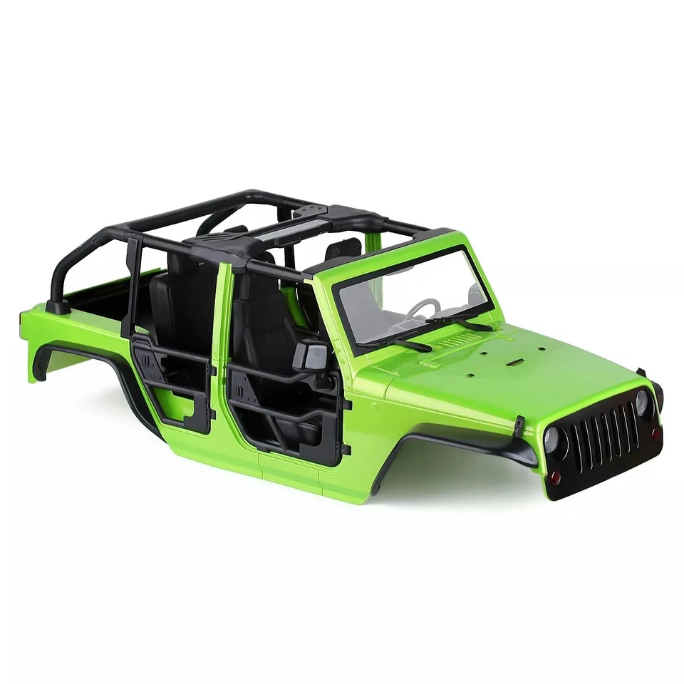 313mm Wheelbase Tube Door Shell for 1/10 RC Crawler Axial SCX10 Jeep Wrangler - Image 2 of 4