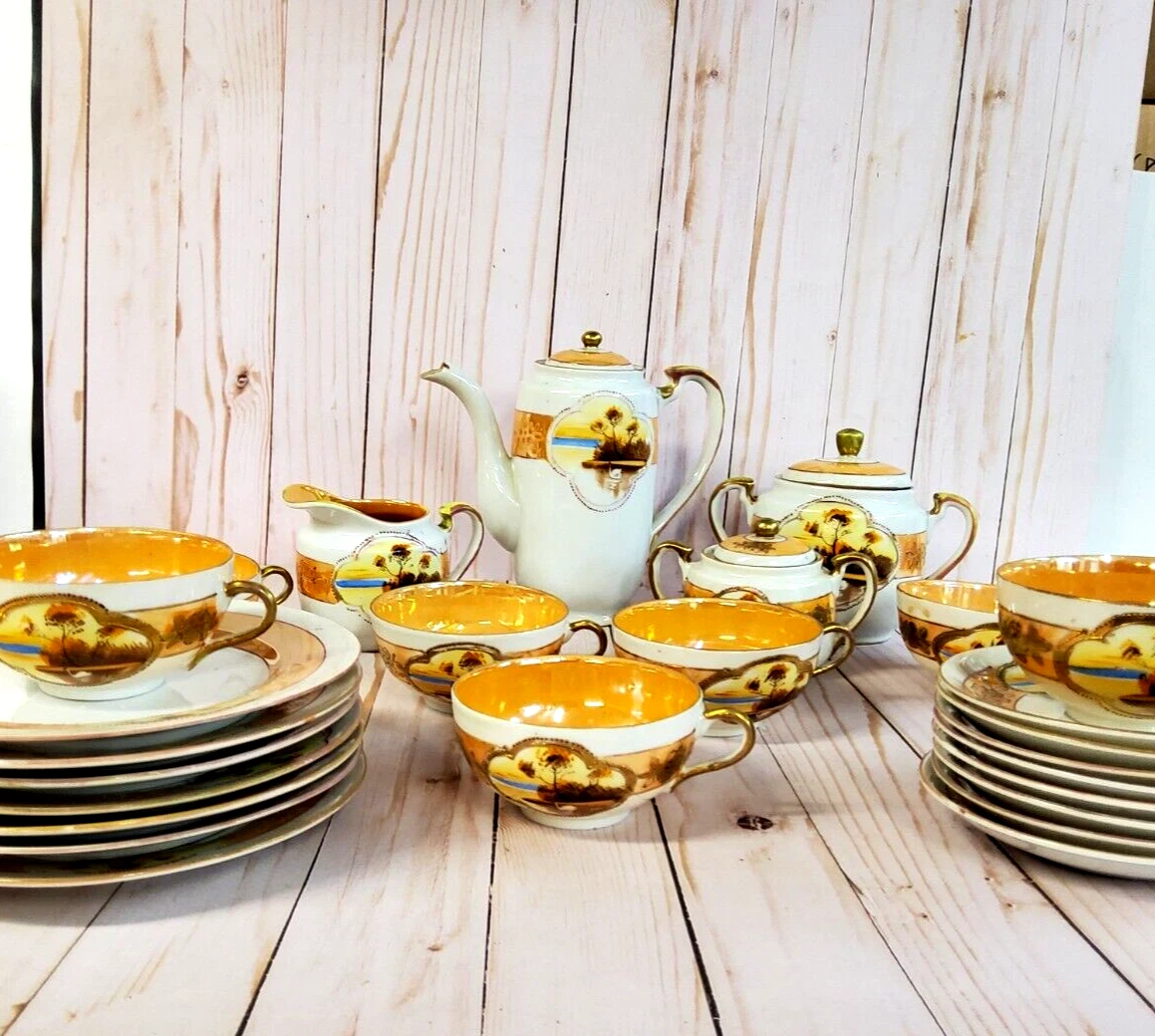 Vintage noritake tea clearance set