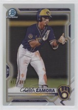 2021 Bowman Chrome Prospects Refractor 411/499 Freddy Zamora #BCP-2 0ne3