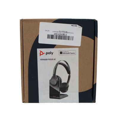 SEE NOTES Plantronics Poly Voyager Focus UC Headphones | B825-M | 202652-102