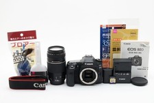 With/Digital SLR Camera Canon EOS 80D Telephoto Lens Set/ Canon 75-300mm F4-5.6