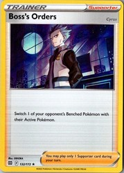 Boss's Orders 132/172 Brilliant Stars Holo Rare