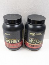 2x Optimum Nutrition Gold Standard Whey 100% ...