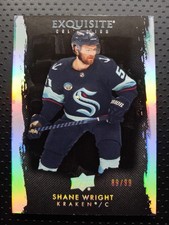 2023-24 Upper Deck The Cup Exquisite Collection Black #EB-SW Shane Wright 89/99