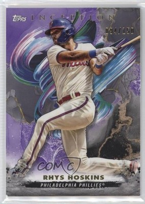 2023 Topps Inception Purple /150 Rhys Hoskins #19 09hu