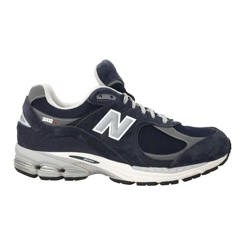 NEW BALANCE 2002R Low Top Trainers Eclipse Blue Suede Size UK 9 RRP170