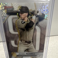 Topps 2026 Bowman's Best #56 Jackson Merrill Mini-Diamond /299 Rookie Padres Ba…