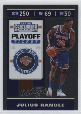 2019-20 Panini Contenders Playoff Ticket /199 Julius Randle #53 0a3