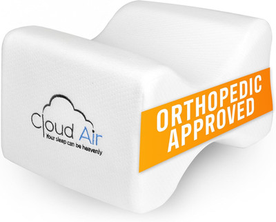 Vaunn Medical Cloud Air Side Sleeper Memory Foam Knee Pillow and Leg Positioner