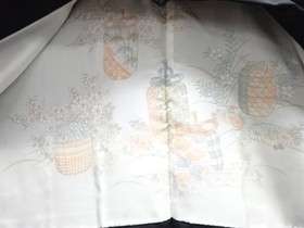 7871963: JAPANESE KIMONO / UNUSED HAORI COAT / INSTRUMENT