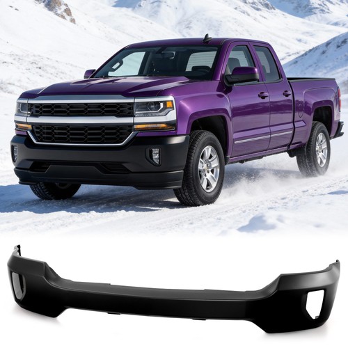 2016-2018 Chevy Silverado 1500 & 2019 1500 LD Front Bumper w Fog Light Holes