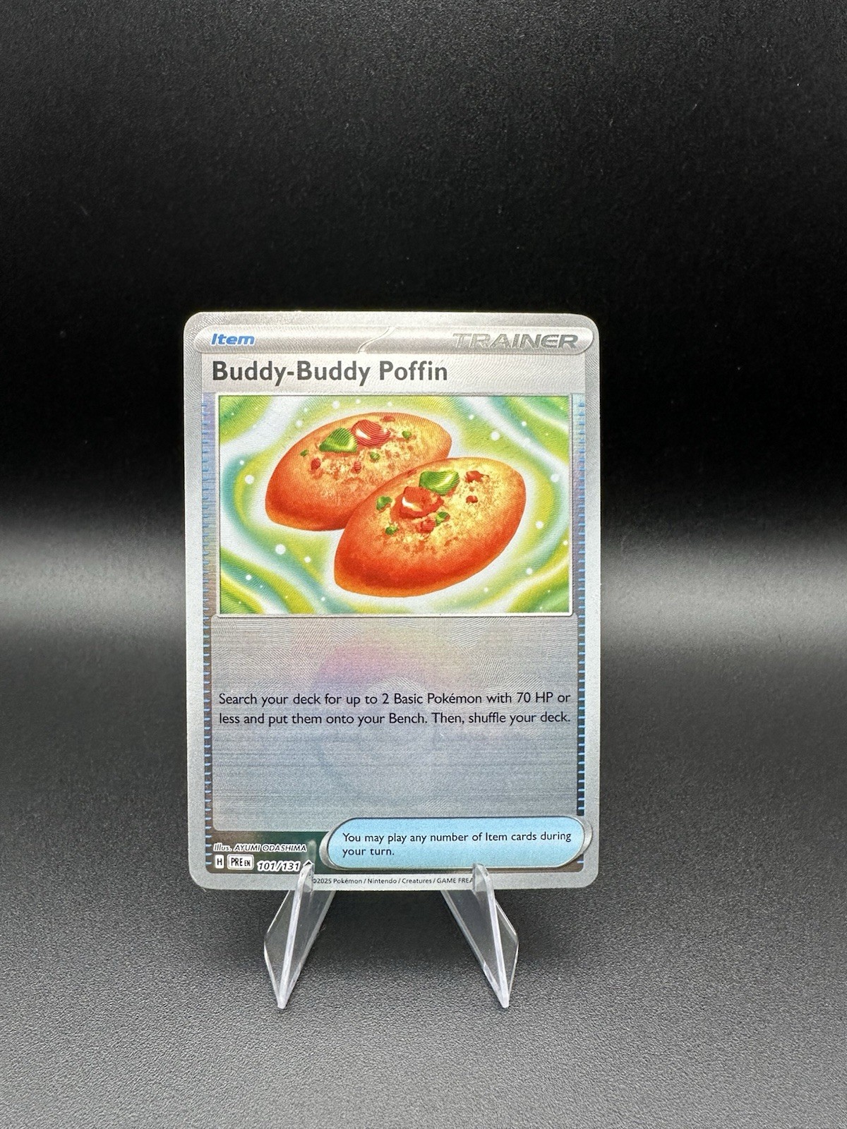 Buddy-Buddy Poffin Poke Ball Pattern Pokemon TCG Prismatic Evolutions 101/131