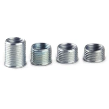 M14 x 1.25 Spark Plug Helicoil Thread Reamer Tap Repair Tool Kit with 4 Inserts