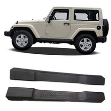 Running Boards Drop Side Steps Bars for 2007-2017 Jeep JK 2 door Plastic