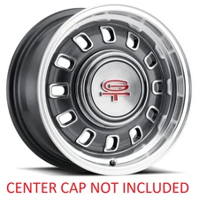 LEGENDARY WHEELS LW60 15X7 4X114.3 Offset 7.10 Charcoal / Machined (Qty of 1)